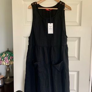 Pyne & Smith Black XL pinafore. New with tags